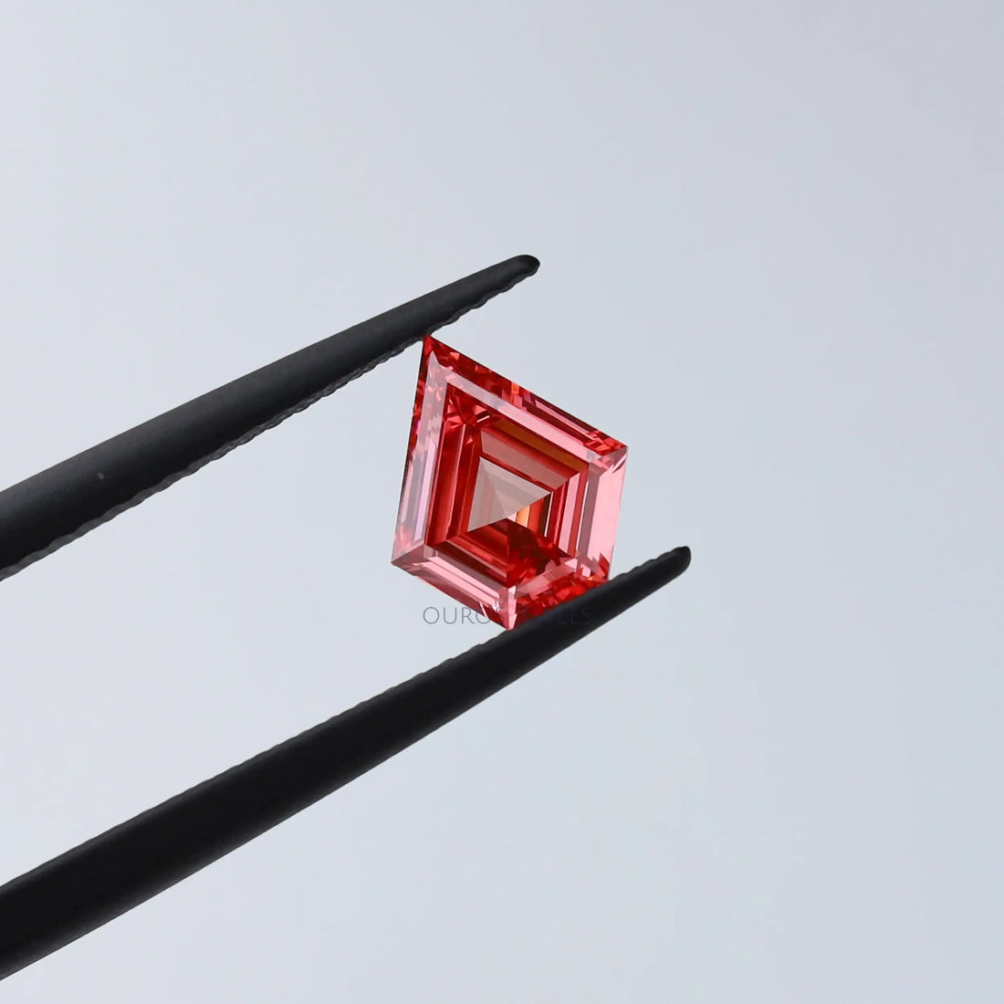 Fancy Pink Kite Cut Lab Diamond