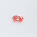 Pink oval shaped lab made diamond
