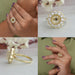 [Collage view of Round Cut Lab Diamond Semi Mount Ring]-[Ouros Jewels]