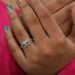 [Women's diamond wedding ring with a lovely butterfly shaped diamond designed in lab]-[Ouros Jewels]