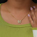 [Butterfly Cut Diamond Pendant]-[Ouros Jewels]