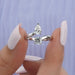[Two Stone Bypass Diamond Ring]-[Ouros Jewels]