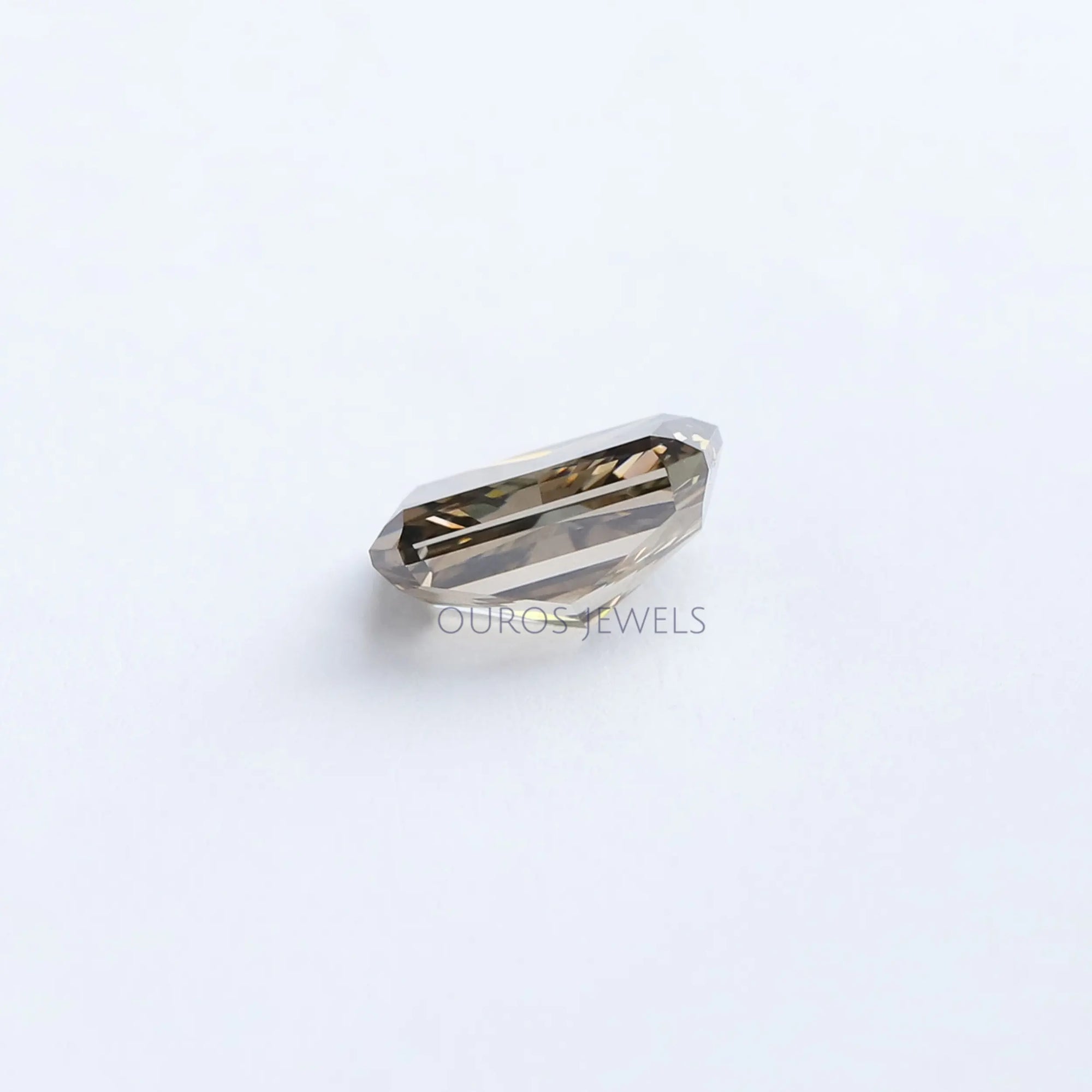 1.65 Carat Olive Radiant Cut Lab Grown Diamond