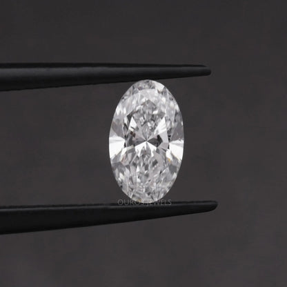 1.00 Carat Long Oval Lab Grown Diamond