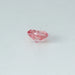 back view of 0.42ct pink cushion cut lab created diamond loose
