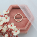 18K Yellow Gold Lab Diamond Danity Wedding ring